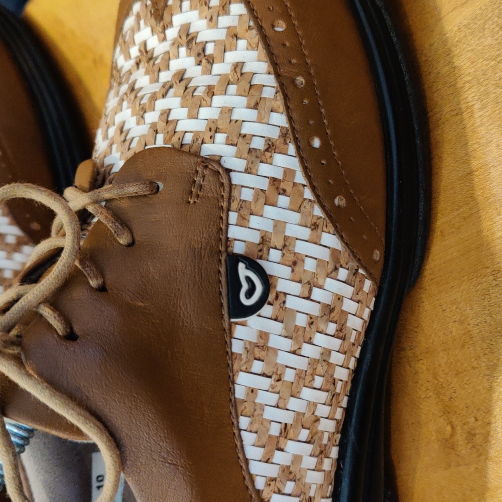 Sandbaggers Charlie Women's Golf Shoes Brown Size 10 - Picture 6 of 12